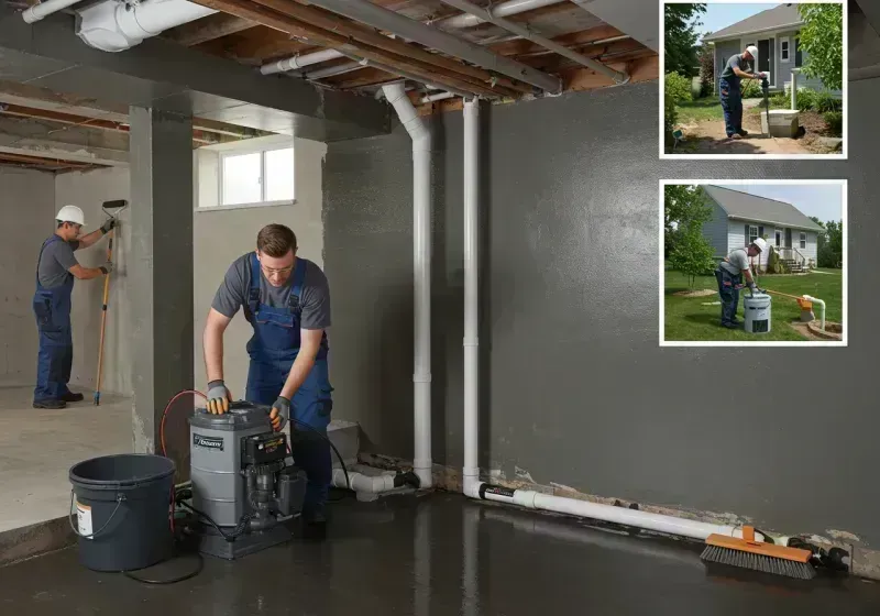 Basement Waterproofing and Flood Prevention process in Chester, IL